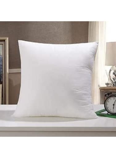 50x50cm cm Cushion Inner Pillow  90 GSM Soft Fabric   620g Fluffy Polyester Fiber Filling   700g Decorative Cushion Insert for Sofa, Bed, Couch &amp; Home Decor, Set of 2