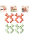 Crab Utensil Holder,Crab Kitchen Utensil Holder,Creative Crab Shaped Spatula Rack,Crab Spoon Holder,Silicone spatula holder for home kitchen stove anti-spill spoon kitchenware placement (4PCS)