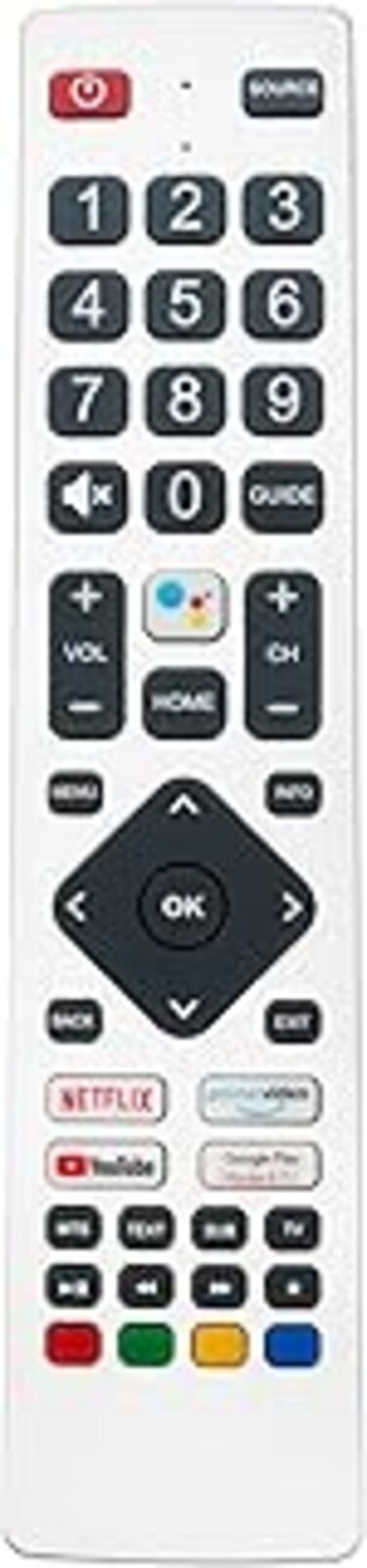 ALLIMITY SHWRMC0133 Remote Control Replace for Sharp Aquos Ultra HD TV 40BL2EA 40BL3EA 40BL4EA 40BL5EA 50BL2EA 50BL3EA 50BL4EA 50BL5EA 55BL2EA 55BL3EA 55BL5EA