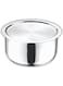 Stainless Steel 304 Grade Tope/Patila/Topiya with Lid - Diameter 22 cm, Capacity 4 Litre, Induction and Gas Stove Friendly, Silver