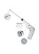 Spark-L Gas Lighter Silver 27cm