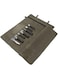 THE WHITE SHOP Chef&rsquo;s Knife Roll Bag, Waxed Canvas Knife Cultery Carrier, Portable Chef Knife Cases, Knife Pouch Holders With 10 Slots Plus 1 Zipper Pockets Can Hold Home Kitchen Knife Tools(Green)