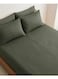 Decor 210TC Cotton Satin Single Strpies Bed Sheet Set 2PC   Soft Breathable Satin Flat Sheet 180x260 cm   1 pillowcase 50x75 cm   OEKO-TEX &amp; ECAS Certified