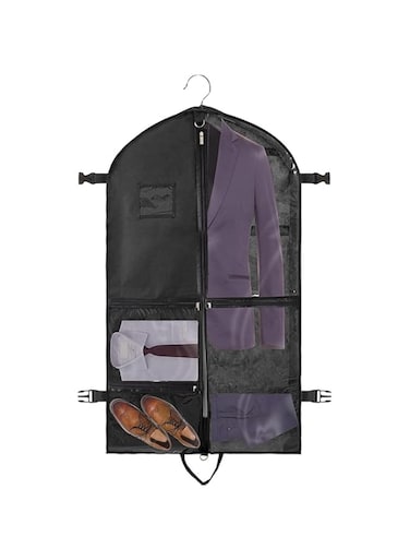 TR&Uuml;STMIEE Clothes Dust Bag Transparent Window Suit Cover Moisture Resistant Clothing Dust Cover