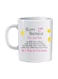 Printing Happy 17th Birthday Printed Mug White/Black/Yellow