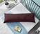 Home Hotel Linen Long Body Pillow &acirc;&euro;&ldquo; Super Soft 100% Polyester Microfiber 1cm Stripe &acirc;&euro;&ldquo; Chacolate, 45&Atilde;&mdash;120 cm (1 Piece)