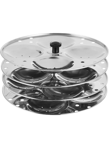 4 LAYER STAINLESS STEEL IDLY STAND, VIC005, IDLI TRAY, IDLI CONTAINER, IDLI PAN, STEAMER STAND, STEAMER INSERT