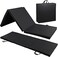 Najam'' Thick Tri-Fold Folding Exercise Mat with Carrying Handles for MMA, Gymnastics and Home Gym Protective Flooring