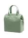 Insulated Lunch Bag Simple Bento Cooler Bag Lunch Tote Bag for Lunch Box for Women Men Adult Picnic Working Hiking Beach (Green)