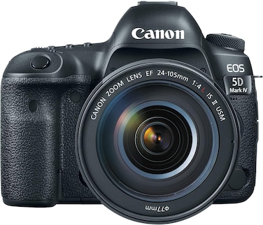 Canon EOS 5D Mark IV 24 105mm F/4L IS II USM Lens 30.4MP, DSLR Camera, Black, 5D Mark IV + Ef 24 105mm F/4L IS II USM