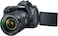 Canon EOS 6D Mark II 24-105mm f/4L IS II USM Lens, 26.2 MP DSLR Camera, Black