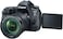Canon 1897C021 EOS 6D Mark II 24 105mm f/3.5 5.6 IS STM Lens, 26.2 MP DSLR Camera, Black, 1897C022