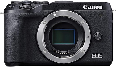 Canon EOS M6 Mark II Mirrorless Camera, Body (Black)