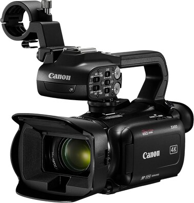 Canon XA60 Professional UHD 4K Camcorder With LCD Touchscreen And 20x Optical Zoom Lens (Black)
