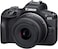 Canon EOS R100 RF-S18-45mm F4.5-6.3 IS STM &amp; RF-S55-210mm F5-7.1 IS STM Lens Kit, Mirrorless Camera, RF Mount, 24.1 MP, Continuous Shooting, Full HD Video, 4K, Lightweight, Wi-Fi, Content Creation