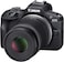 Canon EOS R100 RF-S18-45mm F4.5-6.3 IS STM &amp; RF-S55-210mm F5-7.1 IS STM Lens Kit, Mirrorless Camera, RF Mount, 24.1 MP, Continuous Shooting, Full HD Video, 4K, Lightweight, Wi-Fi, Content Creation