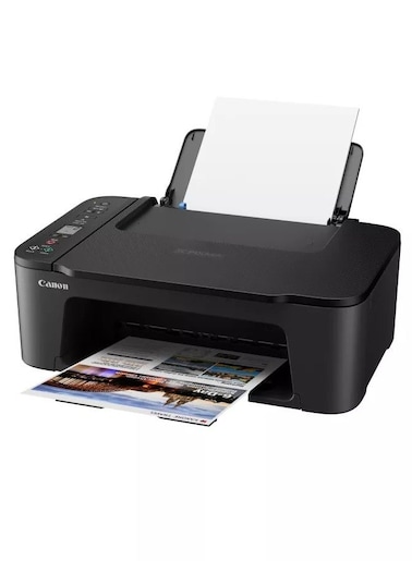 PIXMA TS3720 Wireless Inkjet All-in-One Printer, 7.7 (black) / 4.0 (colour) Images Per Minute, 60-Sheet Capacity, 1.5" Segment LCD Screen, Chromebook compatible, Dual Band Wi-Fi, TS3720