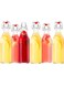 ATK_Swing Top Glass Bottle-Flip Bottles With Airtight Caps for Home Brewing, 2nd Fermentation, Water Kefir, Beverages, Soda, Oils, Vinegar, Limoncello, Reusable Water. (SET OF 6 (250 ML))