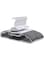 House Day 20 Pack Plastic Hangers - S-Shaped Opening, Non Slip, 360&deg; Swivel, Space Saving Coat Hangers for Adults, Heavy Duty, Wet Clothes (Grey)