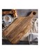 Box Natural Wooden Chopping Board Brown 22x2x55cm