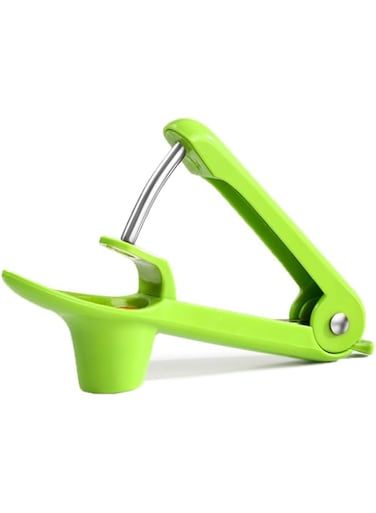 Septo Cherry Pitter Olive Pitter Tool Core Stone Removal Green - Simple &amp; Durable Heavy Duty Kitchen Gadget