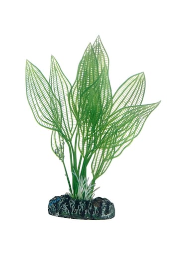Hobby Aquarium D&eacute;cor, Artificial plant - Aponogeton small, 16 cm