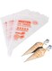 100pcs Thickened Disposable Anti-Burst Piping Bags, Cake Cream Pastry Bag, Dessert Biscuit Piping Bag, Household Baking Tool, Cake Decorating Tools 37cm*23cm
