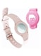 2 PCS Dog/Cat Collar with Inbuilt Air Tag compartment+Air Tag Holder for Bags, Key Rings, Pet Collars; Anti Lost GPS Tracker Case and Pet Collar, Waterproof and Anti-Scratch Pet Collar &amp; AirTag Holder