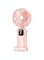 LBOYLOVE&reg; Portable Fan,Mini Fan,Hand Fan USB Rechargeable with 100 level Speeds, Foldable Desk Desktop Fans with LED Display for Home Office Bedroom Outdoor Travel (Pink)