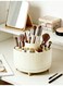 Rotating Desktop Organizer, Multi-Compartment Large Capacity Storage Caddy for Pen, Makeup Brush, Home Office &amp; Bathroom Vanity