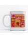 Aries Printed Mug White/Pink/Yellow