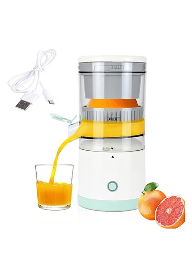 Wireless Fully Automatic Electric Juicer, 700ML Portable Blender, Mini Juicer with Pomace &amp; Juice Separation, Over 90% Juicing Rate, BPA Free &acirc;&euro;&ldquo; Ideal for Passion Fruit, Lemon, Orange, Pears