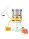 Wireless Fully Automatic Electric Juicer, 700ML Portable Blender, Mini Juicer with Pomace &amp; Juice Separation, Over 90% Juicing Rate, BPA Free &acirc;&euro;&ldquo; Ideal for Passion Fruit, Lemon, Orange, Pears