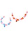 YARNOW 2pcs Collar Macaron Cat Puppy Accessories Cat Party Supplies Cute Cat Accessories Cat Scarf Stretchy Choker Necklace Pet Costume Accessory Cat Neck Chain Pet Neck Ring Hairball