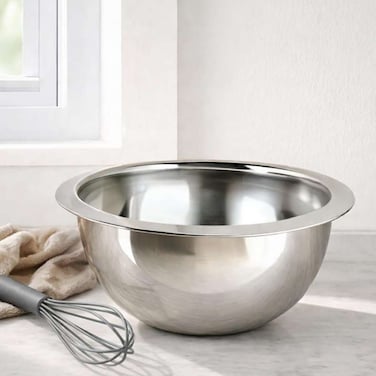 Home Stainless Steel Mixing Bowl - 26cm Diameter