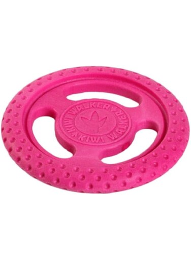 KIWI WALKER Let&lsquo;s play! FRISBEE Dog Toy - PINK/22CM