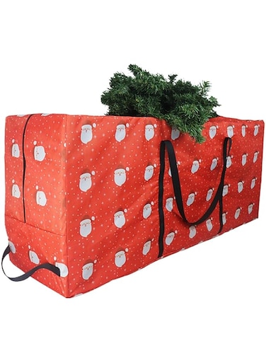 Large Tree Storage Bag, Waterproof 210D Oxford Fabric with 4 Handles   Wear-resistant Duffle Bag Box for 4 ft