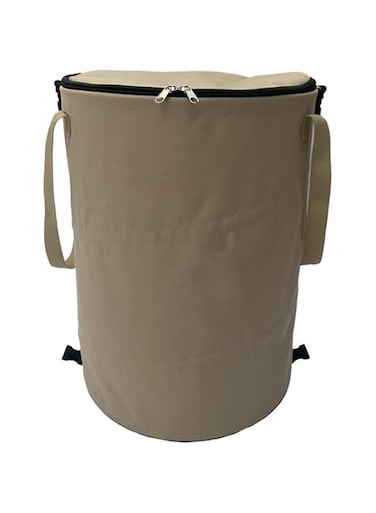 Azonee Camping Pop up Trash Can with Lid Collapsible Garbage Can for Outdoor Travel Portable and Space-Saving Design for Easy Storage and Quick Setup