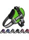 JSXD Dog Harness,No-Pull Service Dog Harness with Handle Adjustable Outdoor Pet Dog Vest 3M Reflective Nylon Material Vest for Breeds,Easy Control for Small Medium Large Dogs