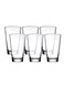 Pasabahce Izmir Pub Tumbler Set 465ml &acirc;&euro;&ldquo; 6 Piece Large Clear Glass Tumblers &acirc;&euro;&ldquo; Heavy Base Drinkware &acirc;&euro;&ldquo; 393856
