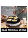 egg pan, medical stone non-stick frying pan, compatible with all heat sources (3-inch eggs)
