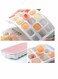 Pack Silicone Ice Cube Trays with Lids - Easy Release, BPA Free, Stackable &amp; Dishwasher Safe, Makes 63 Ice Cubes