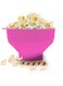 ELECDON Silicone Microwave Popcorn Popper with Lid for Home Microwave Popcorn Makers with Handles Collapsible Popcorn Bowl