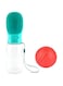 Nadinos Dog Water Bottle with Toy Ball, Portable Water Dispenser, Leak Proof Pet Water Bottle with Drinking Feeder for Outdoor Walking, Hiking and Travel 350ML. Squeaky Dog Ball for Aggressive Chewers