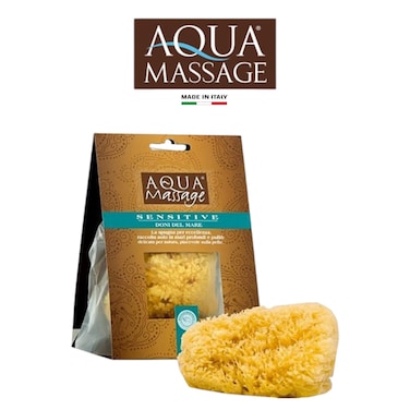Aqua Massage Sensitive Doni Del Mare &ndash; Natural Bath Sponge for All Ages &amp; Sensitive Skin