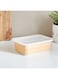 Feast Bamboo Fibre Container 16 X 12 X 12 Cm