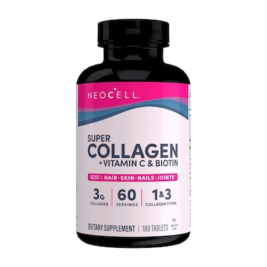 Neocell Super Collagen+Vitamin C &amp;Biotin, 180 Tablets