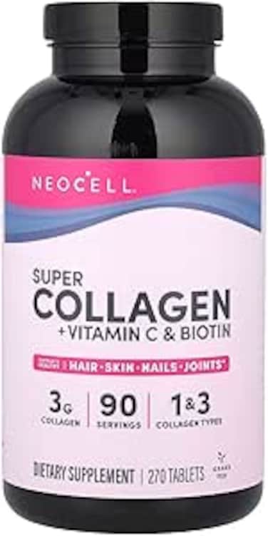 NEOCELL Super Collagen Vitamin C and Biotin 270 Tablets