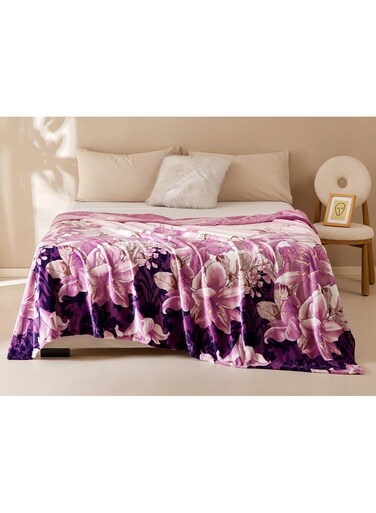 Light weight Extra Soft King Size Solid Blanket all season Flannel Fleece Throw Blanket 200x230cm 100% Polyester-Multicolor
