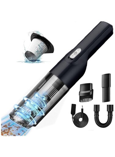 VUCATIN Handheld Vacuum Cleaner Cordless, Mini Hand Vacuum Cleaner with 1000Pa, 120W Powerful Rechargeable Lightweight Wet Dry Portable Vacuum Cleaner for Home, Car, Dust, Pet Hair
